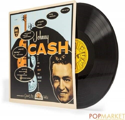 Johnny Cash With His Hot & Blue Guitar LP/Vinyl