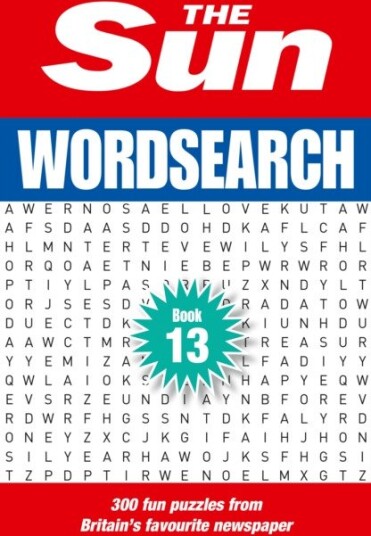 The Sun Wordsearch Book 13  300 Fun Puzzles from Britain’s Favourite Newspaper