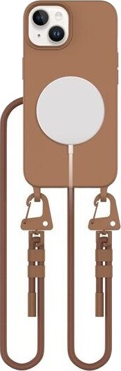 Tech Protect MagNecklace MagSafe Case for iPhone 14 Brown