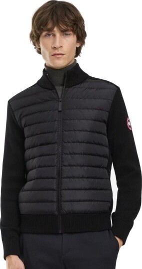 Canada Goose Hybridge knit jacket L sort herre