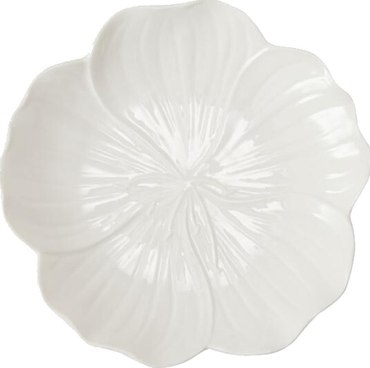 Stiernholm Flora tallerken 25 cm hvit