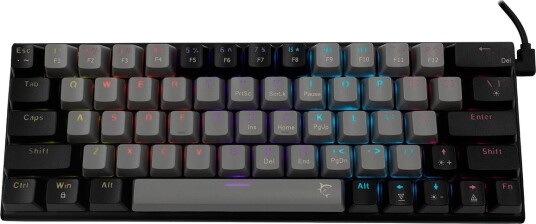 White Shark GK-002721 Wakizashi US Mekanisk Gamingtastatur Grå/Svart