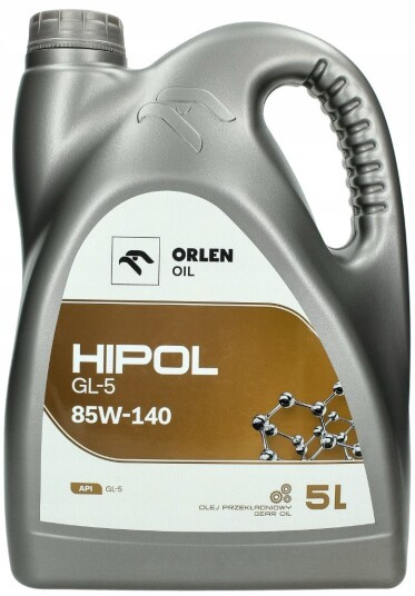 Girolje ORLEN HIPOL GL-5 85W140 5L Girolje ORLEN HIPOL GL-5 85W140 5L