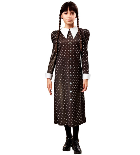 Rubies Kostymer Wednesday Addams 7 8 år 122 128 Kostymer Svart Rubies Kostymer Wednesday Addams 7 8 år 122 128 Kostymer Svart