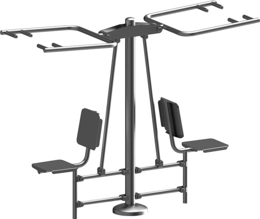 Nordic Fighter CE PULL DOWN DOUBLE, Styrkemaskiner - utendørs