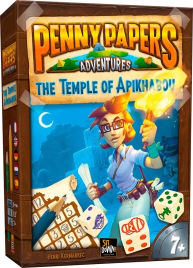 Ghenos Games Penny Papers Adventures Brettspill