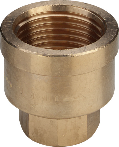 3/4 x 3/8" reduksjonshylse i silikonbronse i pistolmetall 3/4 x 3/8" reduksjonshylse i silikonbronse i pistolmetall