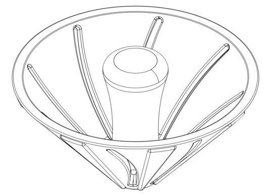 Ufo Dripper Disputer Tool Slotted Ufo Dripper Disputer Tool Slotted