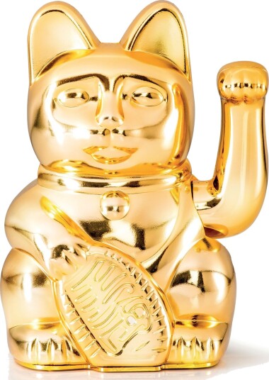 Donkey Maneki Neko Lucky Cat Special Edition Gold H:15CM Donkey Maneki Neko Lucky Cat Special Edition Gold H:15CM