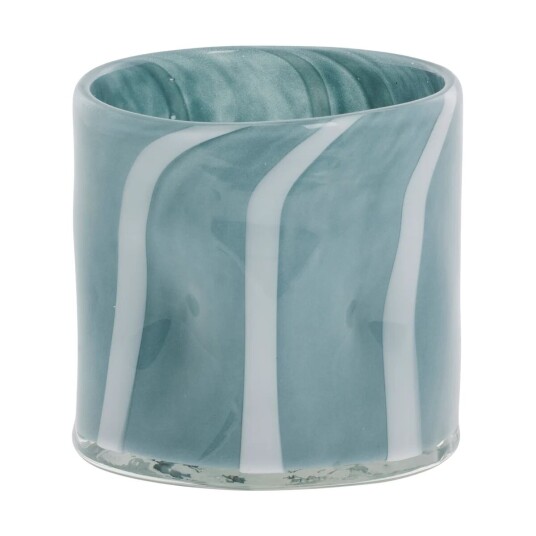 Lene Bjerre Marelle vase Ø10 cm Light bluewhite