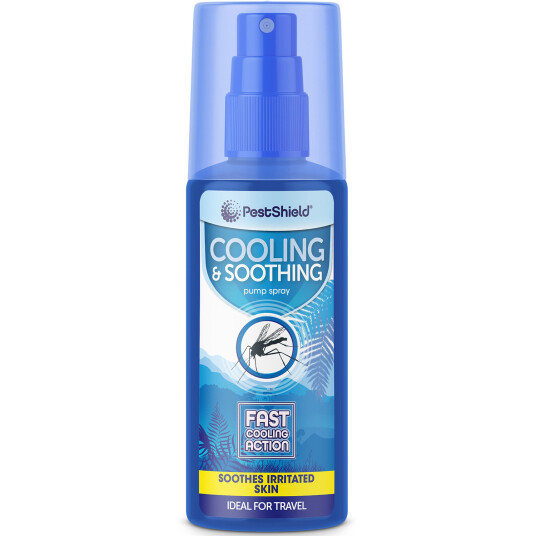 Lindring av myggstikk og insektbitt PESTSHIELD Cooling og Soothing Spray 120 ml Lindring av myggstikk og insektbitt PESTSHIELD Cooling og Soothing Spray 120 ml