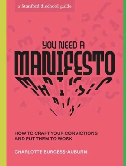 You Need A Manifesto Av Charlotte Burgess-Auburn