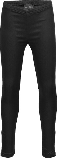 Designers Remix Girls Coated Stretch Leggings Black 188