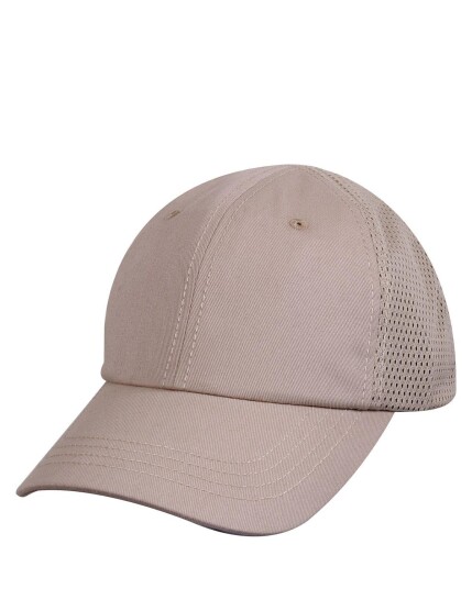 Rothco Tactical Cap med nettingrygg Beige Rothco Tactical Cap med nettingrygg Beige