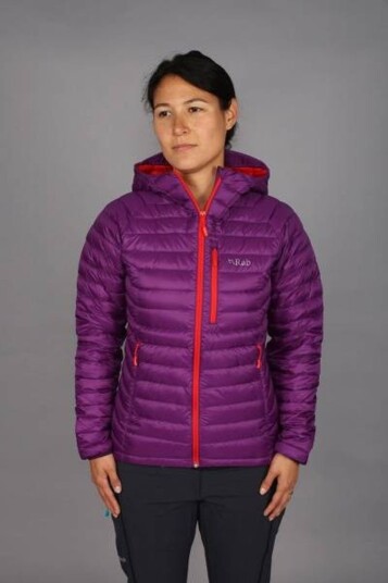 Rab Microlight Alpine Jacket Wmns Dunjakke dame - Sah Sahara 14