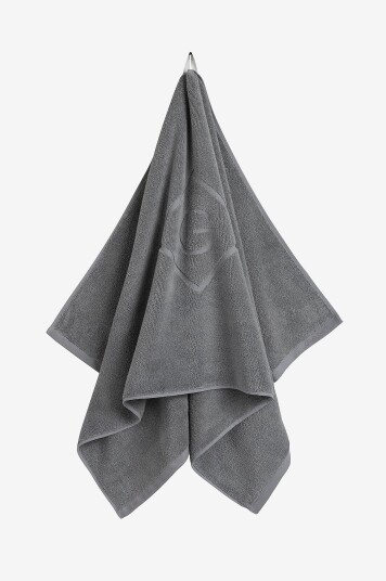 Gant Home Håndkle Iconic G 70x140 cm Grå
