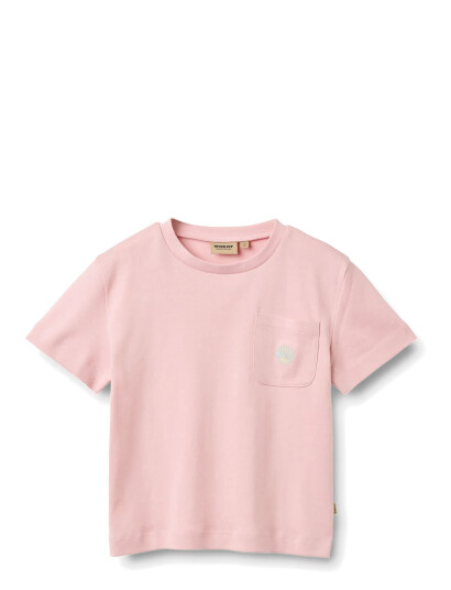 Wheat T Shirt S/S Elsine Pink 116 Wheat T Shirt S/S Elsine Pink 116