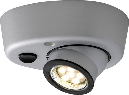 Båtsystem LED lampe Eyelight MR11 Utenpåliggende SMD Matt Sølv
