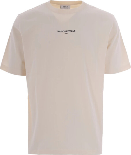 Maison Kitsuné Herre Topper Beige S,