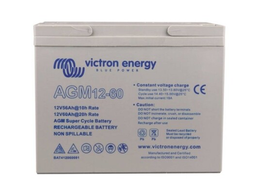 Victron Energy Deep Cycle Blybatteri 12V 38Ah Victron Energy Deep Cycle Blybatteri 12V 38Ah