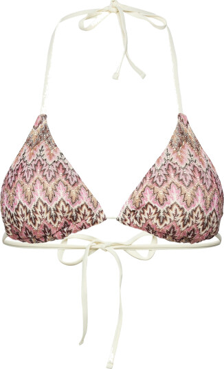 Becksöndergaard Amber Bel Bikini Top - Pink - M