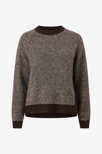 ICHI Pullover ihKamara Ls20 Brun