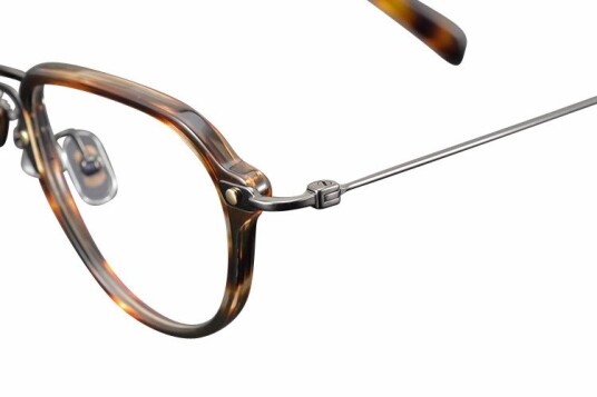Briller Tom C fra eo Selection Havana plast,metall pilot large