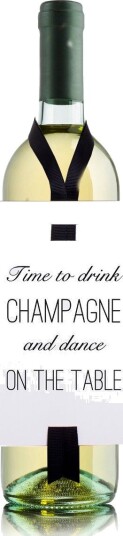 Vinkort Time to Drink Champagne Vinkort Time to Drink Champagne