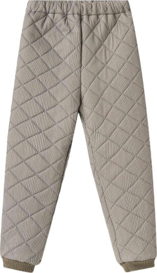 Wheat Termobukser Alex Brown Stripe Wheat 12 år (152) Termoklær Beige Brun