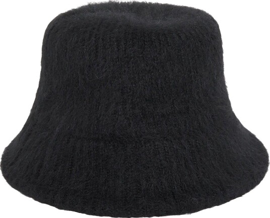 Twist & Tango Leah Knitted Bucket Hat - BLACK - One Size