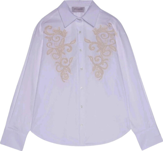 Ermanno Scervino Dame Bluser & Skjorter Hvit M,
