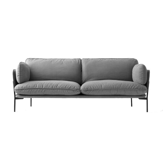 &Tradition Cloud Sofa 3 seters Svarte Ben / Hot Madison 724
