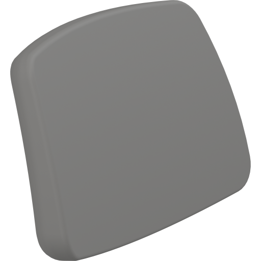 Pressalit Care Plus ryggstøtte 29,3x18,6 cm grå Antrasitt Pressalit Care Plus ryggstøtte 29,3x18,6 cm grå Antrasitt