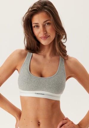 Calvin Klein Lightly Lined Bralette P7A Grey Heather M Calvin Klein Lightly Lined Bralette P7A Grey Heather M
