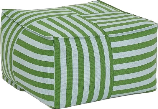 NOBODINOZ Ottoman Beanbag  Adult Size Otto Green 