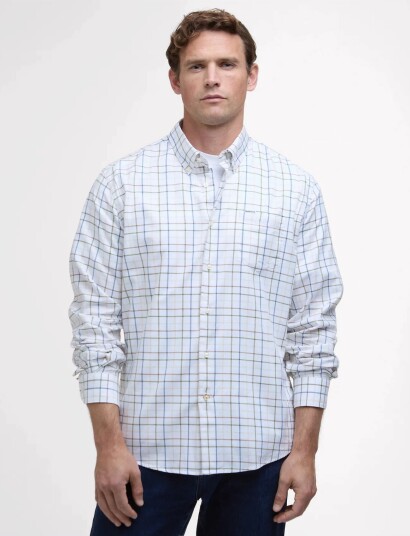 Barbour Barbour Caswell Shirt White L Barbour Barbour Caswell Shirt White L