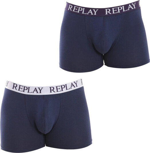 Replay Herre Undertøy Blå S,