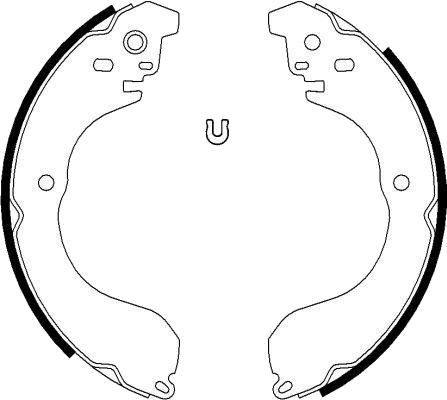 Bremsesko sett HELLA 8DB 355 038-241