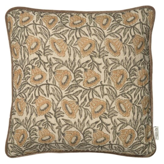 Classic Collection Bell Putetrekk 50x50 Cm   Pynteputer & Trekk Bomull Gul   CCBE55YE