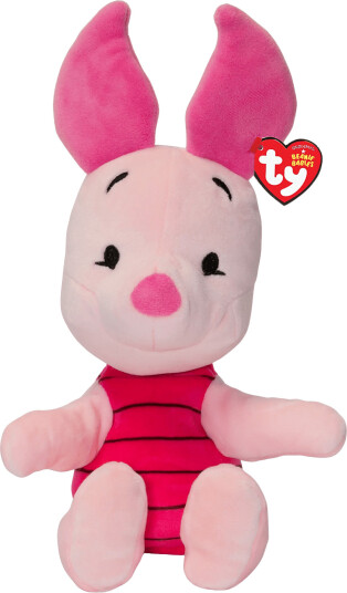 Ty Piglet Pig Floppy Reg Pink 20x8x10