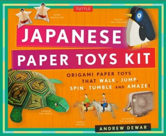 Japanese Paper Toys Kit av Andrew Dewar