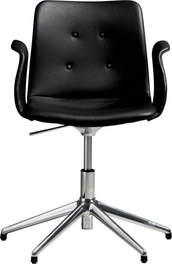 Sibast Furniture Bent Hansen Primum 5 stjerners Svingstol med Sving i Polert stål/Zenso 3 207
