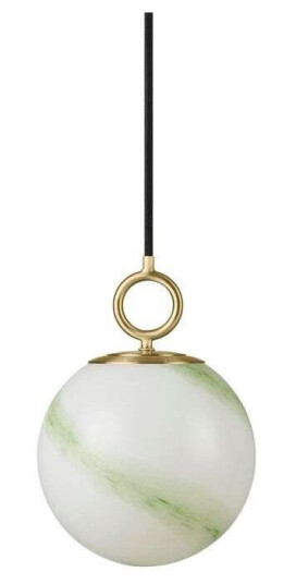 Halo Design Stockholm Pendel Ø18 Marble Green