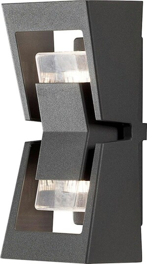 Konstsmide Potenza vegglampe GU10 - Aluminium Grå Konstsmide Potenza vegglampe GU10 - Aluminium Grå