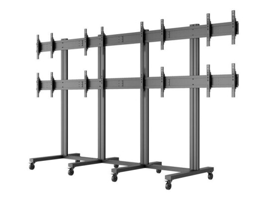 Multibrackets M Public vogn - for 4x2 videovegg - svart Multibrackets M Public vogn - for 4x2 videovegg - svart