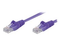 MicroConnect - Nettverkskabel - RJ-45 (hann) til RJ-45 (hann) - 5 m - UTP - CAT 5e - purpur