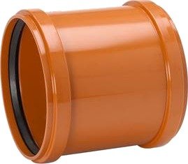 Ostendorf 2350651 Skyvemuffe 110 PVC, Innendørsavløp