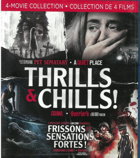 Thrills And Chills 4Movie Collection Bluray