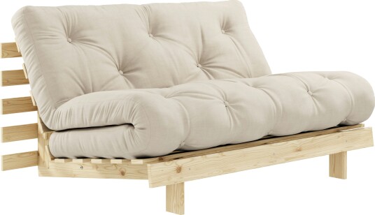 Karup Design - Roots Sovesofa 140 cm Beige Natur stell 1580330-12-0 1580330-09-0 Karup Design - Roots Sovesofa 140 cm Beige Natur stell 1580330-12-0 1580330-09-0