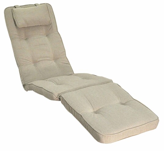 Fritab Dekkstolpute woodline Sand Med nakkepute Beige